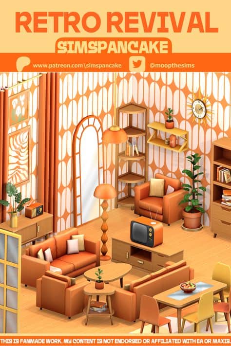 sims 4 living and dining cc pack