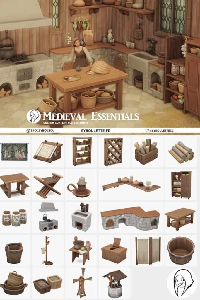 sims 4 medieval essentials