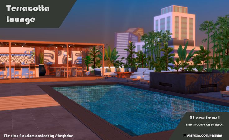 the sims 4 outdoor cc pack