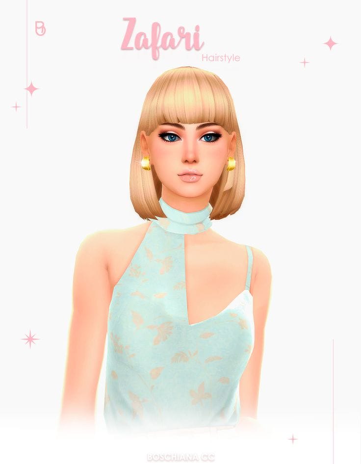 sims 4 bob hairstyle