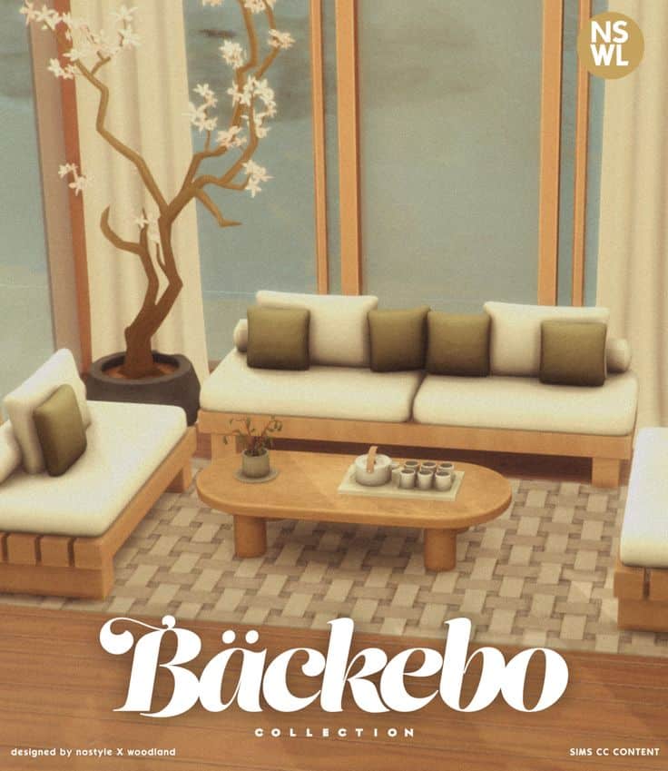 sims 4 living room furniture pack