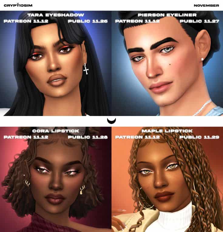 sims 4 makeup pack