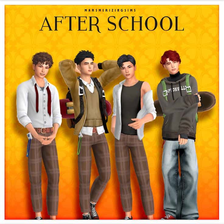 best sims 4 male cc pack