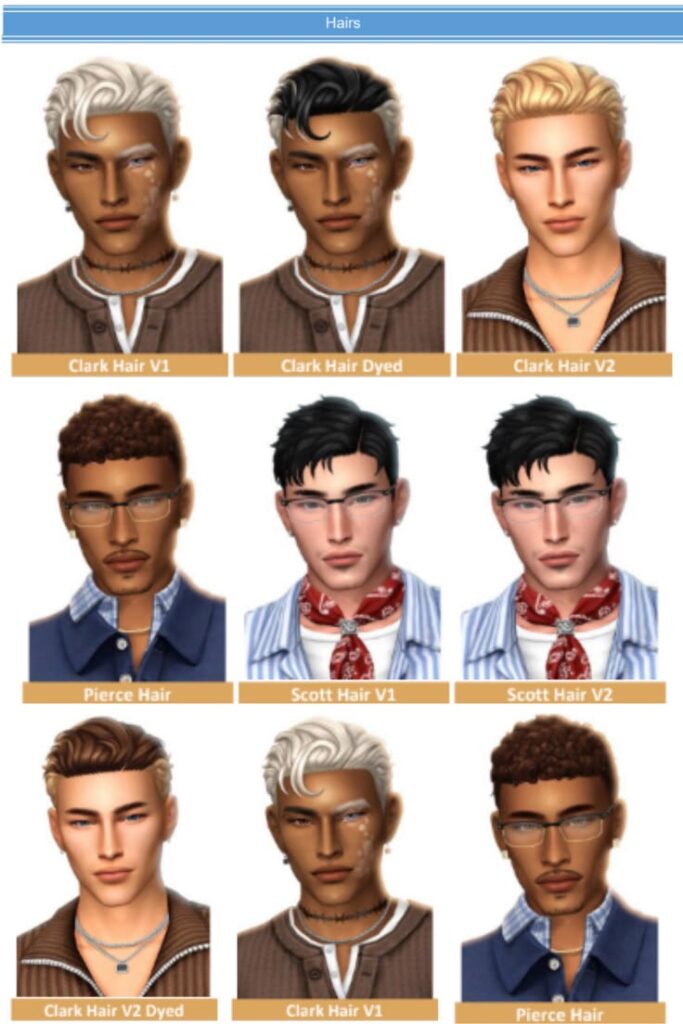 best sims 4 male hairstyles