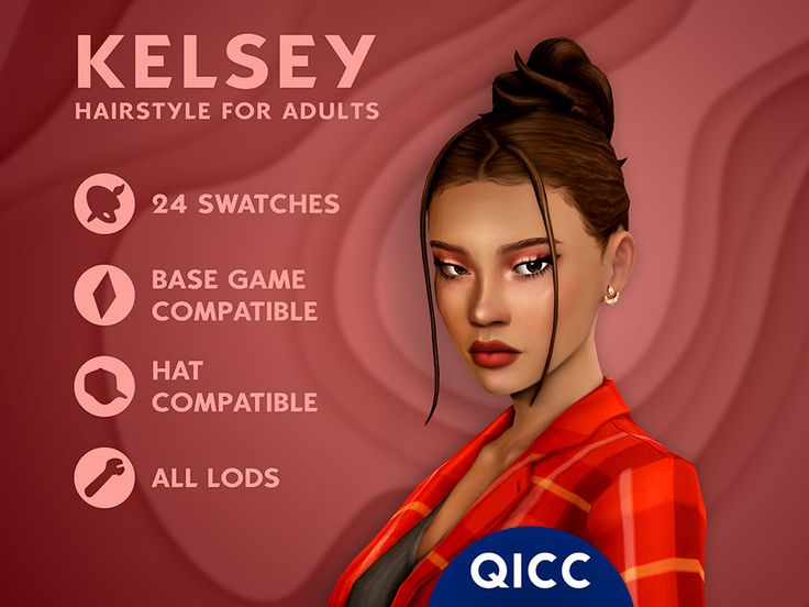 high bun cc sims 4