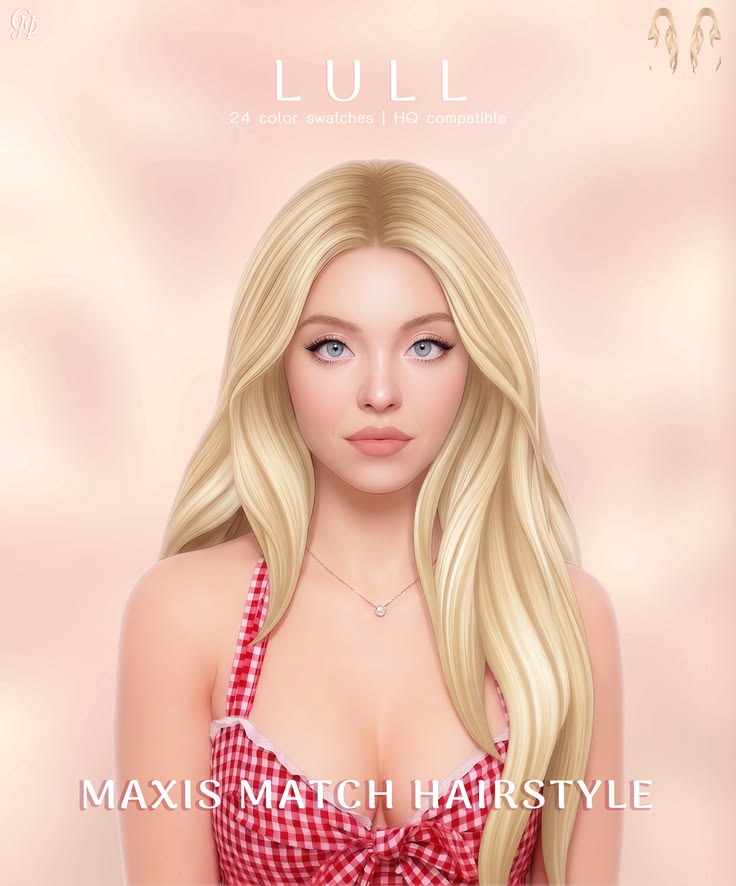 maxis match long hair cc