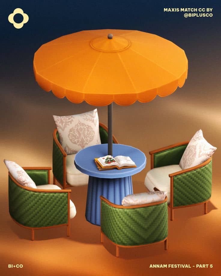 maxis match outdoor cc sims 4