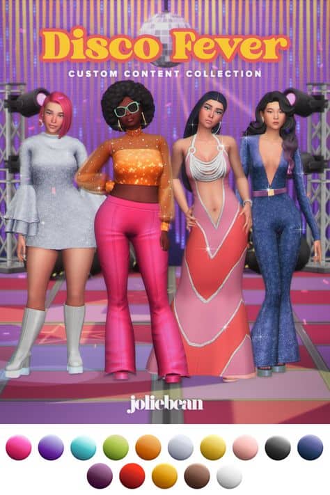 sims 4 70s cc clothes