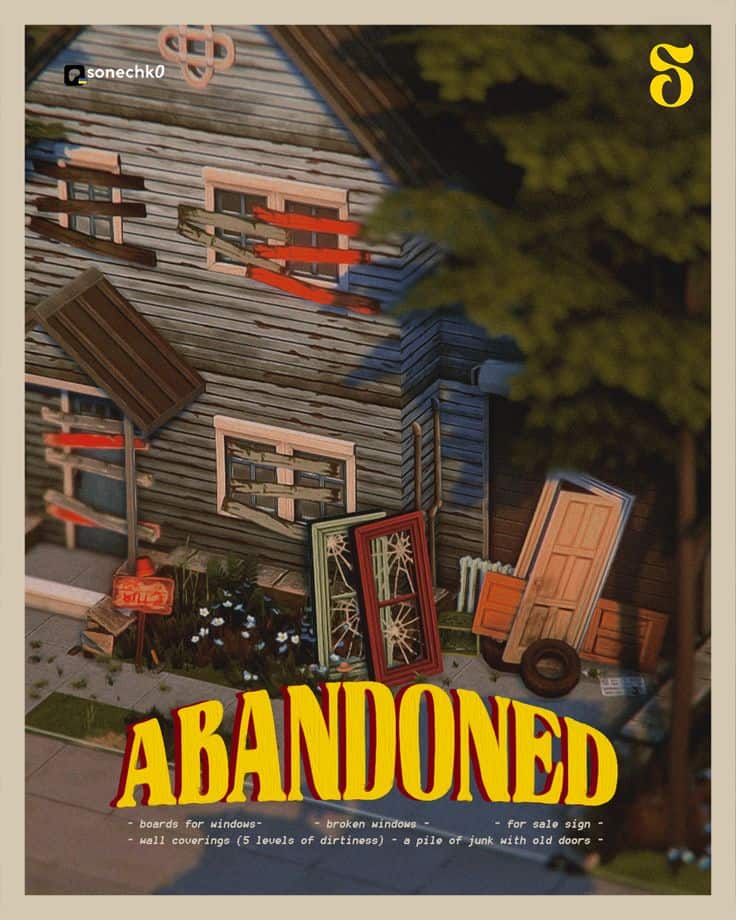 sims 4 abandoned cc