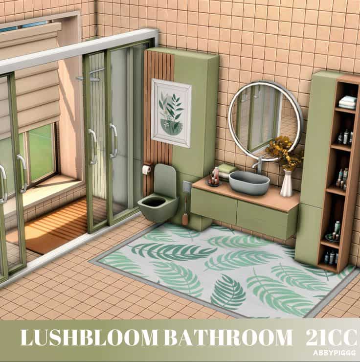sims 4 bathroom custom content