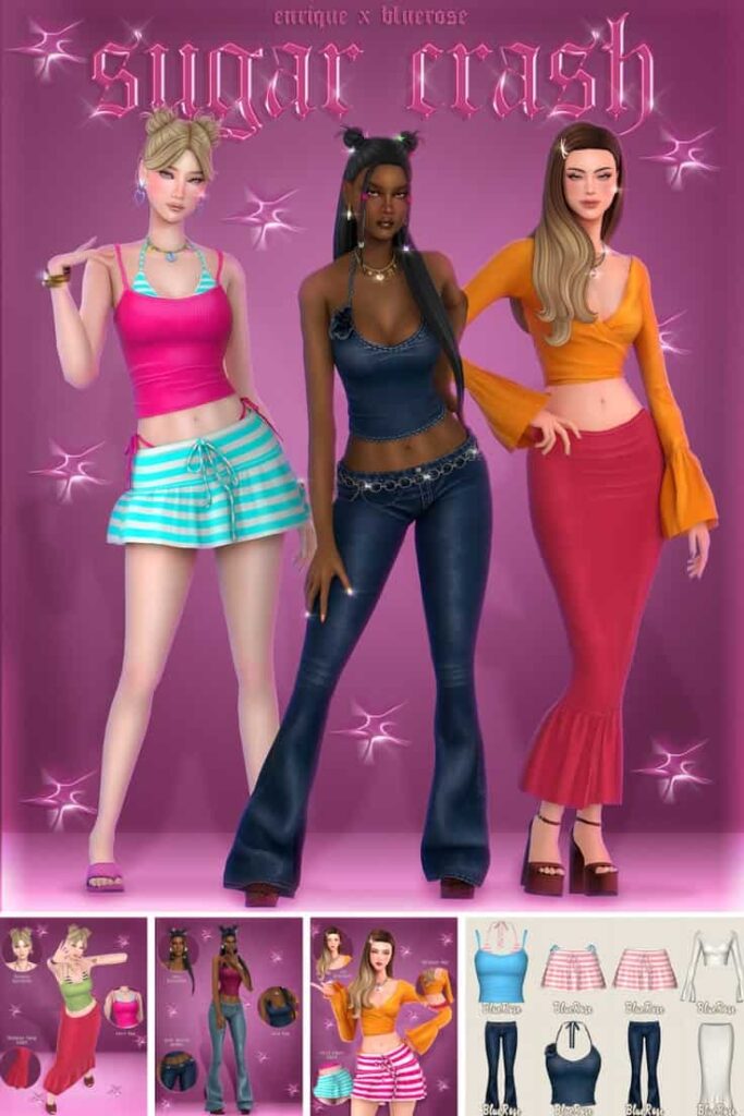 sims 4 cc clothes pack maxis match