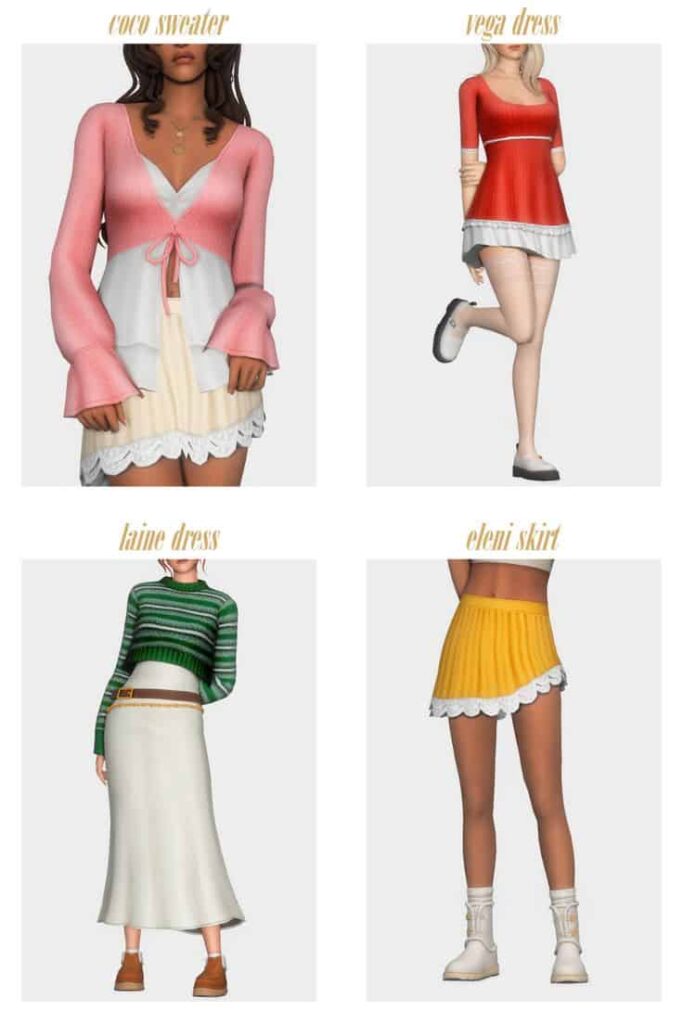 sims 4 clothes cc maxis match
