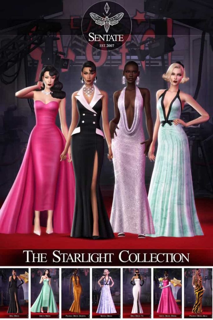 sims 4 dress cc collection
