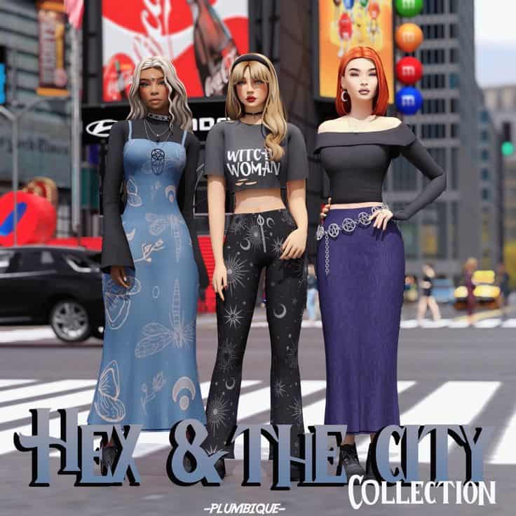 sims 4 female cc pack maxis match