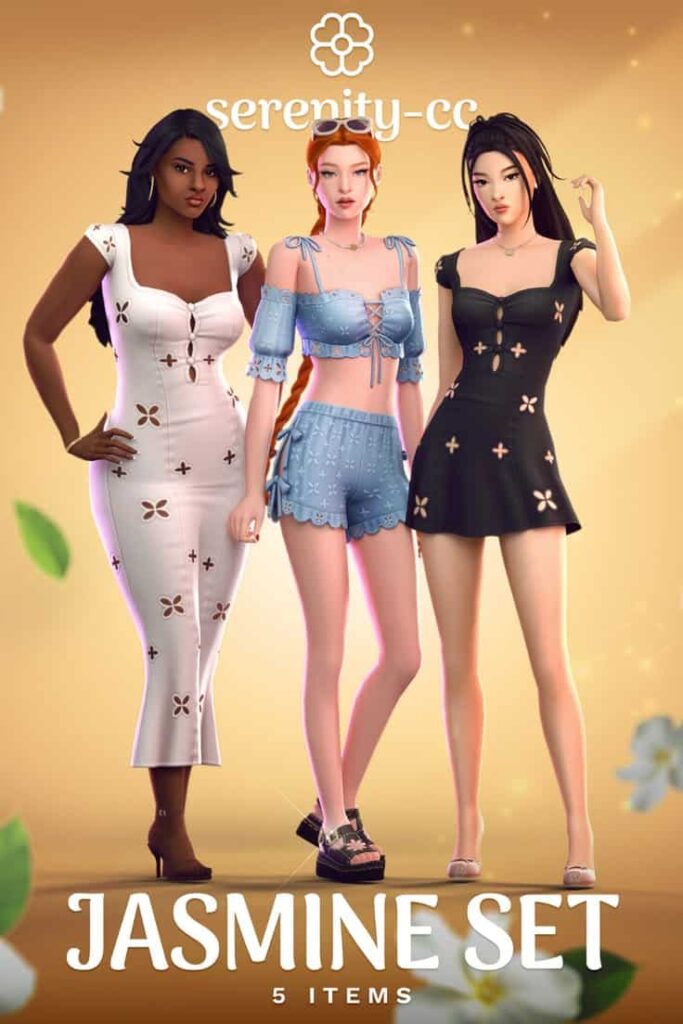 sims 4 female clothes cc pack