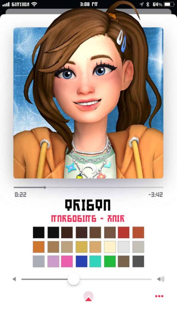 sims 4 high ponytail cc
