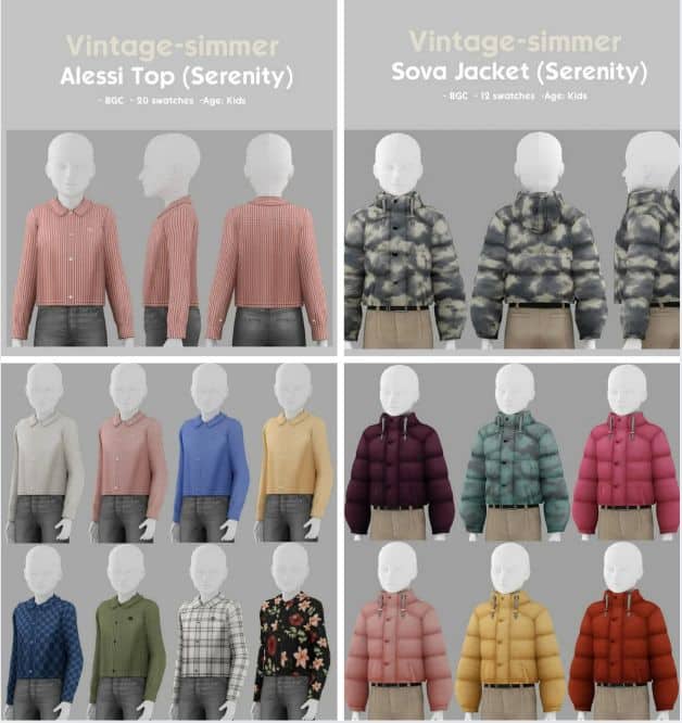 sims 4 kids clothes conversion