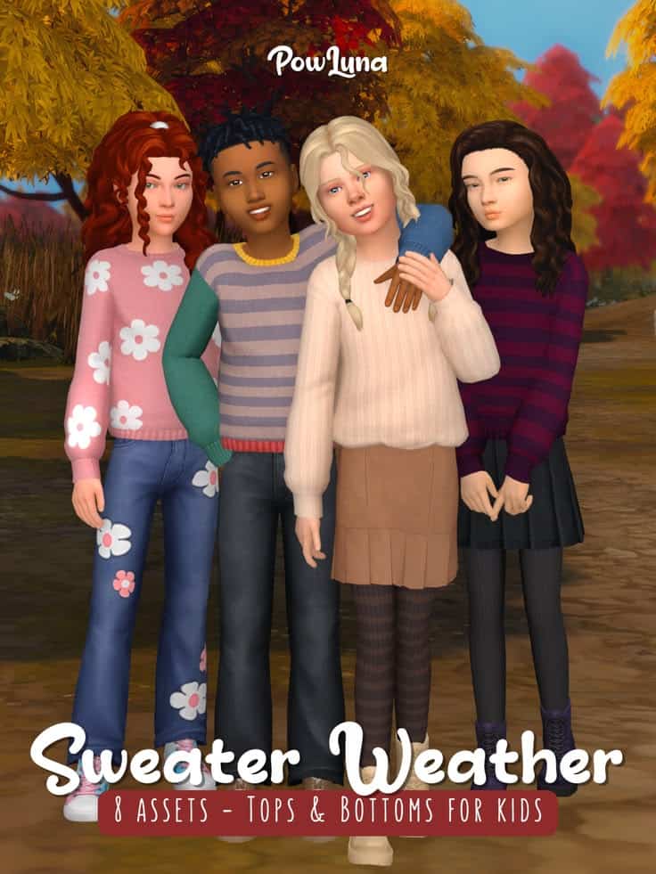 sims 4 kids sweater cc