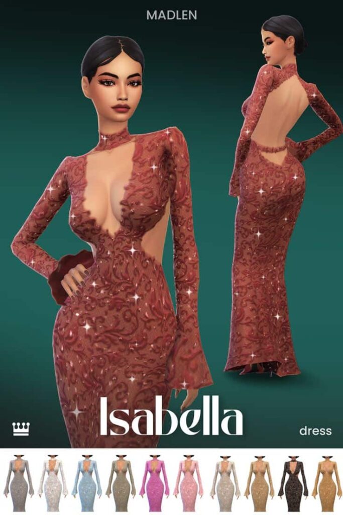 sims 4 long dress cc