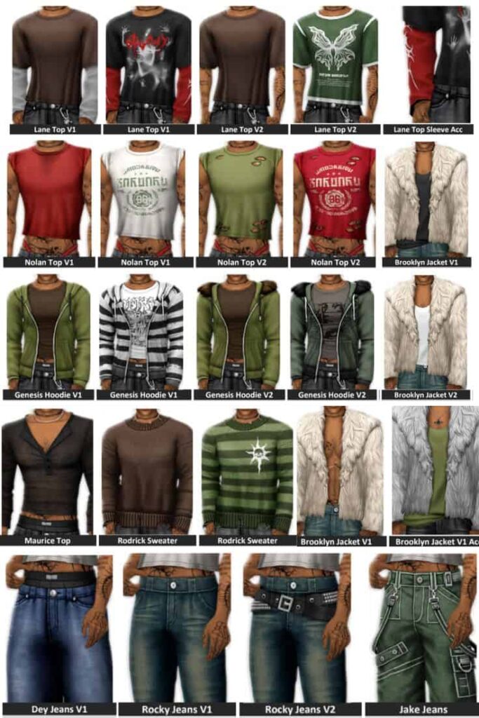 sims 4 male cc outfits