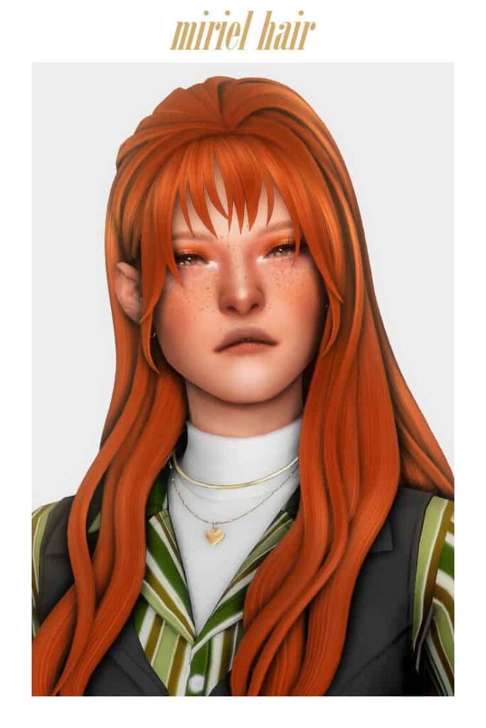 sims 4 miriel hair cc
