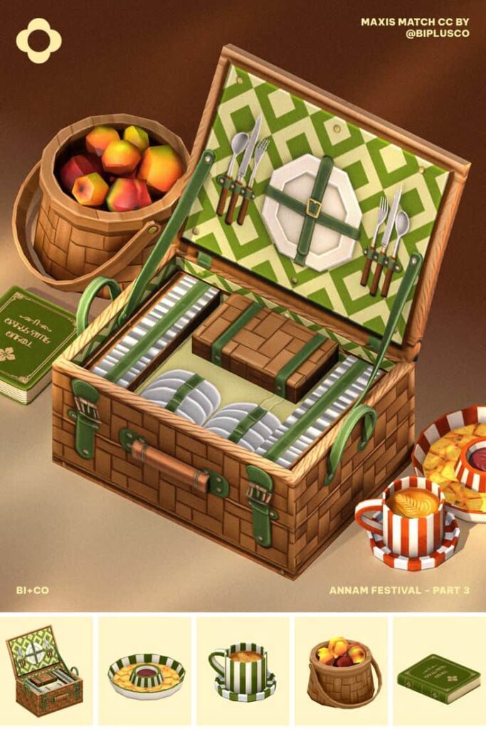 sims 4 picnic cc