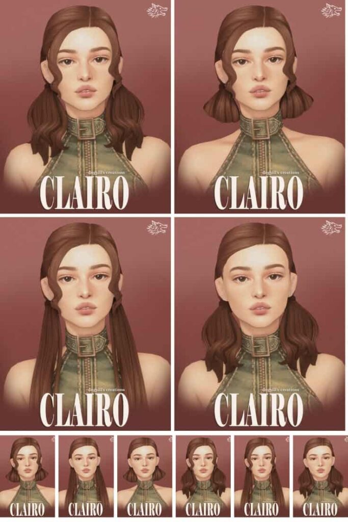 sims 4 pigtails cc pack