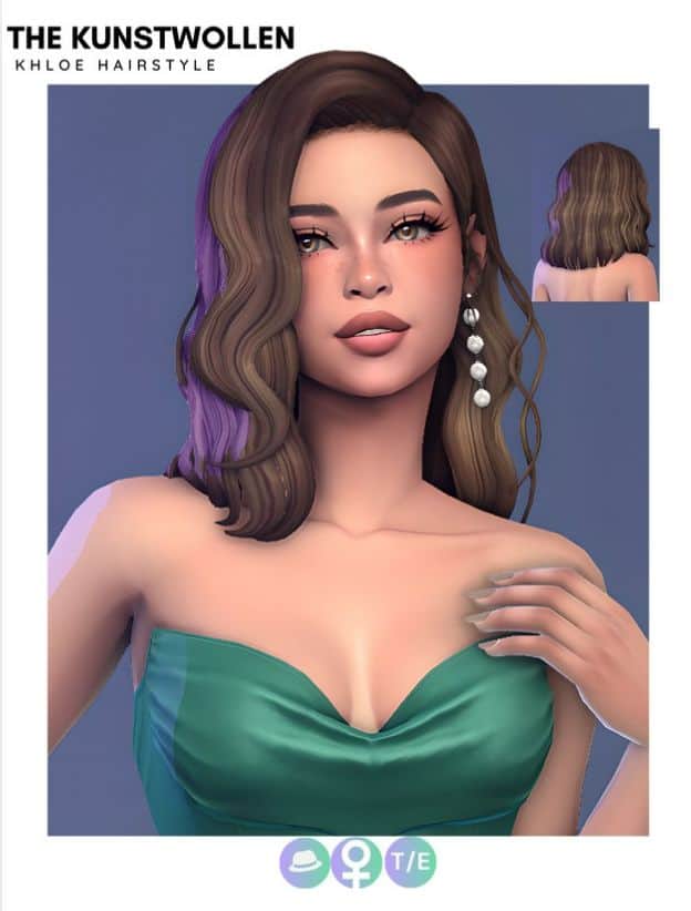 sims 4 side part hair cc