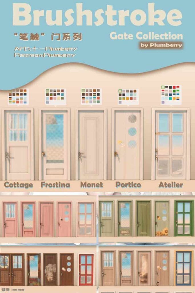 best sims 4 door cc