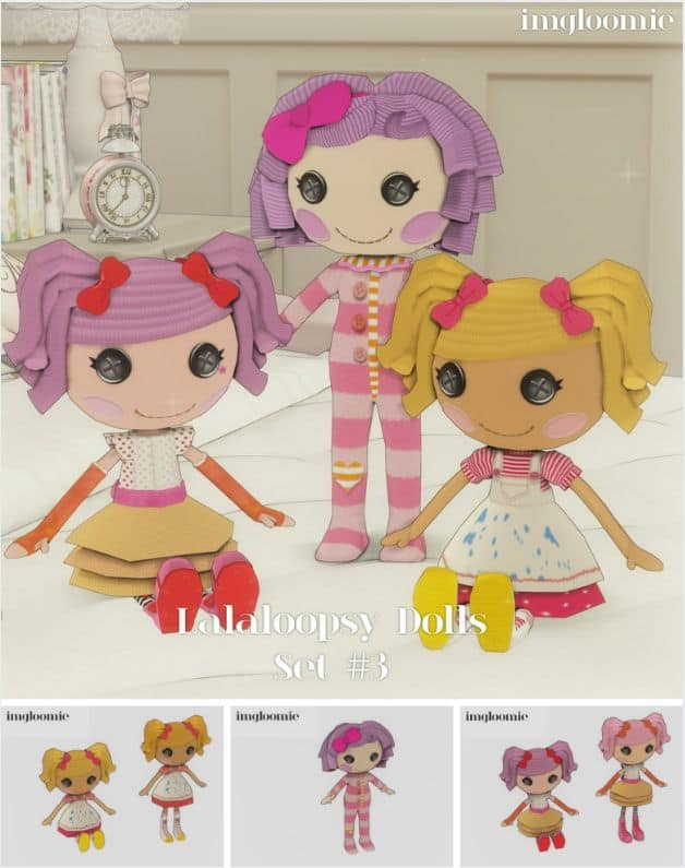 sims 4 dolls cc set