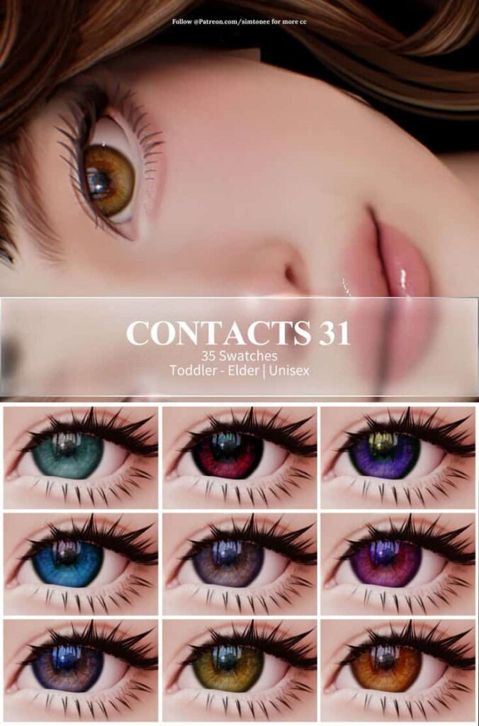 sims 4 eye contacts cc