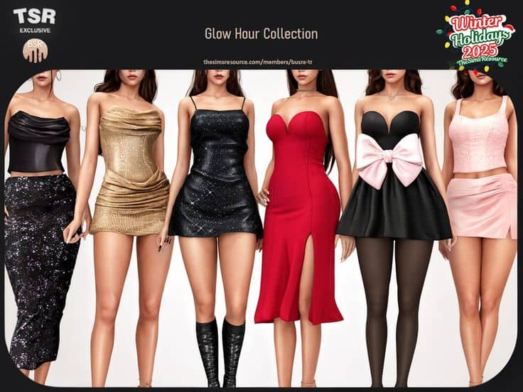 sims 4 female clothes collection