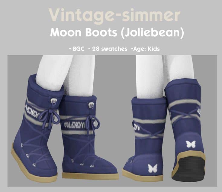sims 4 kids boots