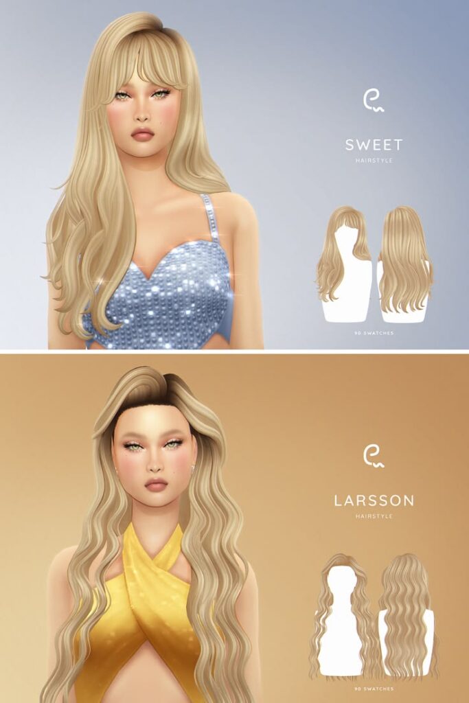 sims 4 long hairstyles