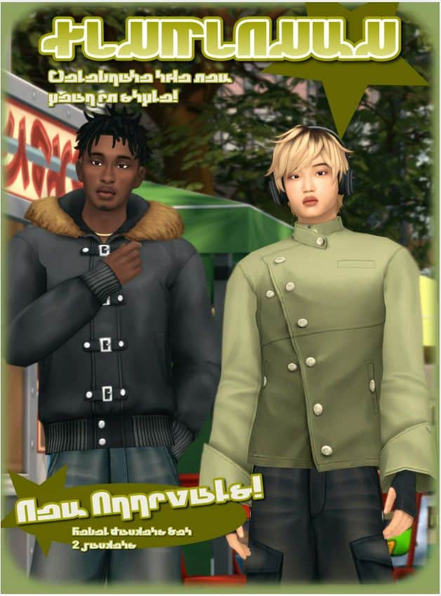 sims 4 male jacket cc