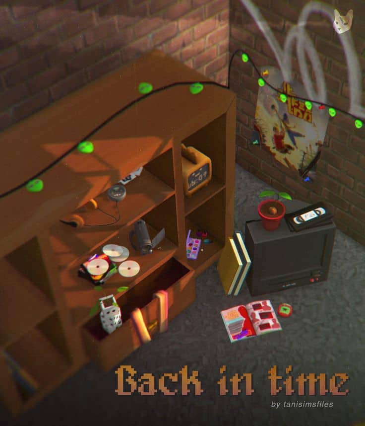 sims 4 retro cc pack