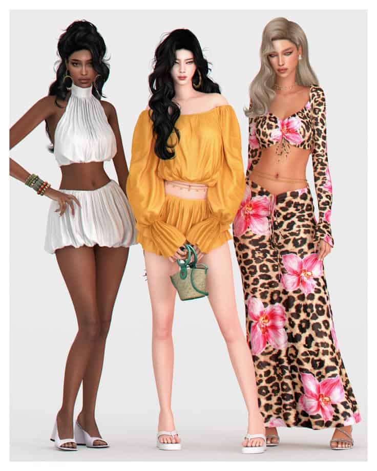 sims 4 summer clothes pack