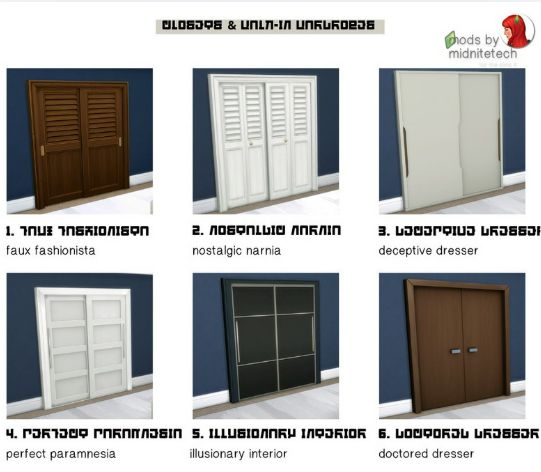 sims 4 wardrobes cc