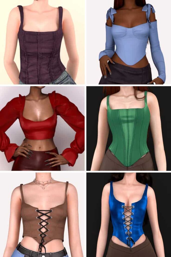 best sims 4 tops