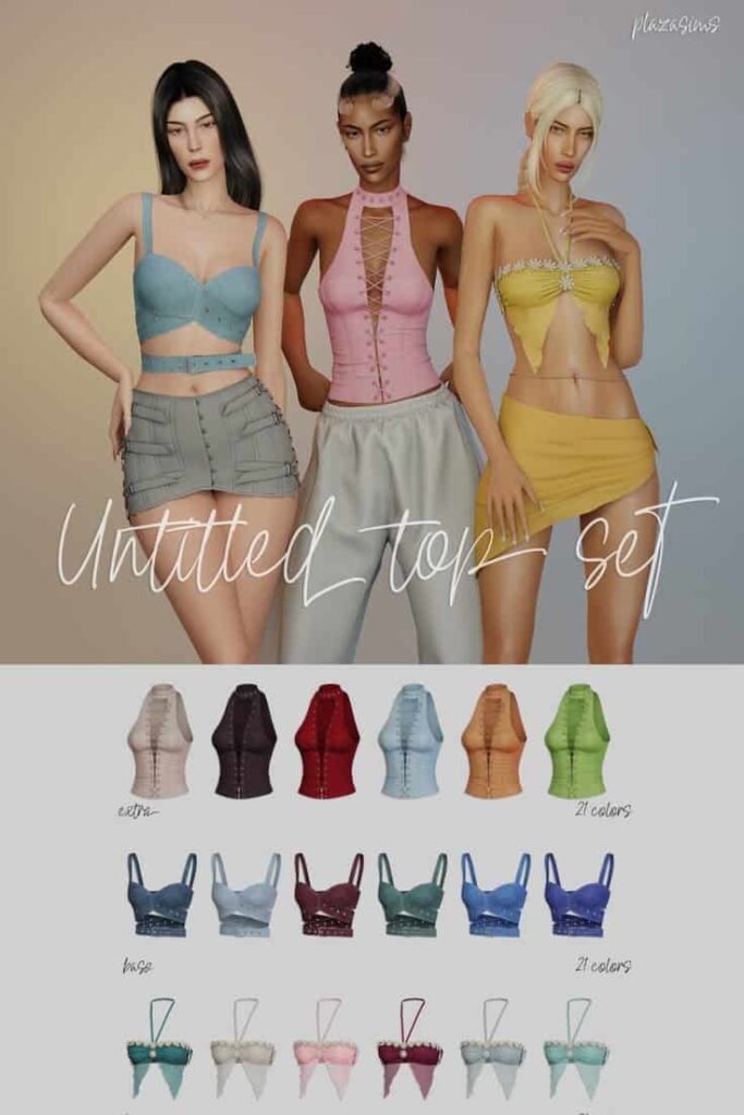 best sims 4 tops set