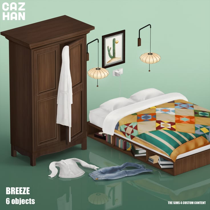 sims 4 bedroom cc pack