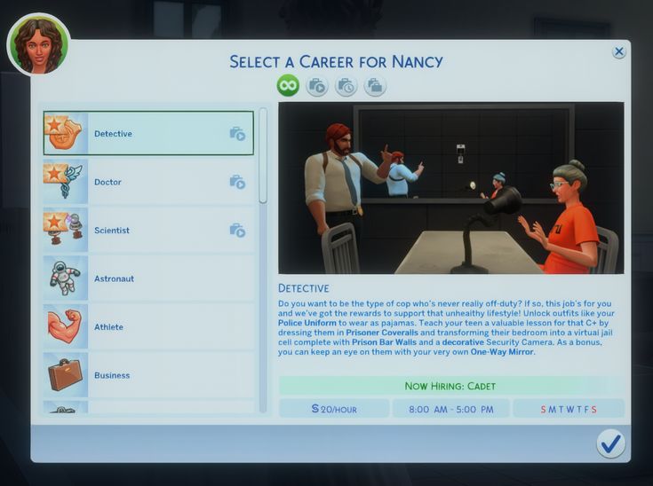 sims 4 career