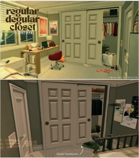 sims 4 closet doors