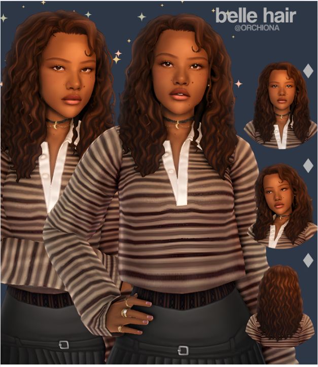 sims 4 curly hair cc maxis match