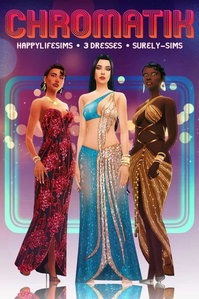 sims 4 dresses cc pack