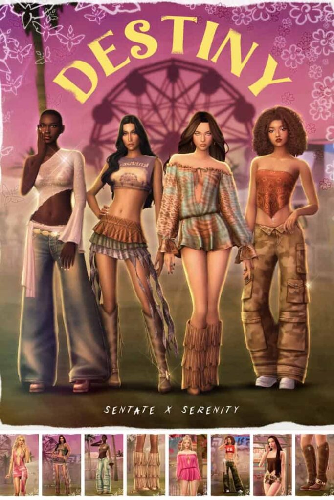 sims 4 female cc clothes