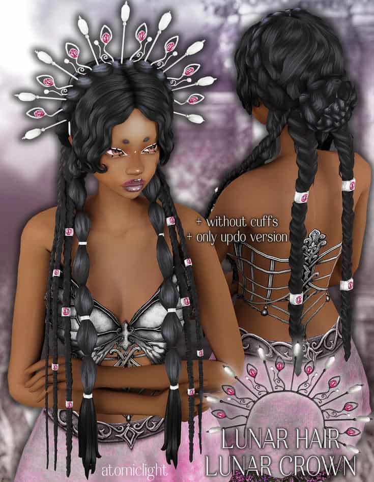 sims 4 hair and crown cc
