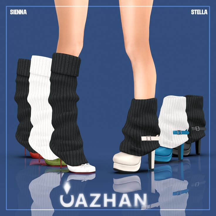 sims 4 heels and legwarmers