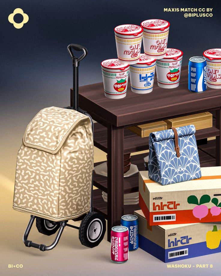 sims 4 kitchen pantry cc