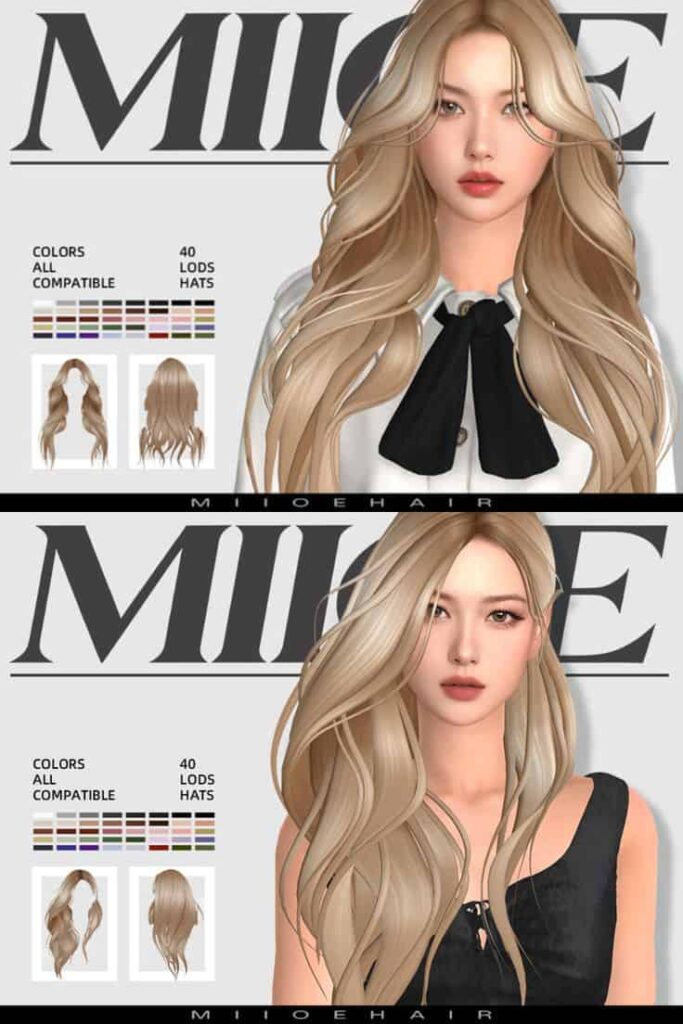 sims 4 long hair collection